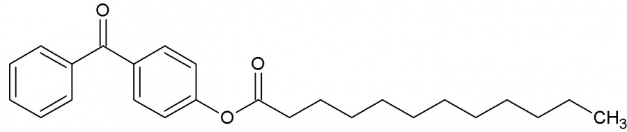 4-hydroxy benzophenone laurate